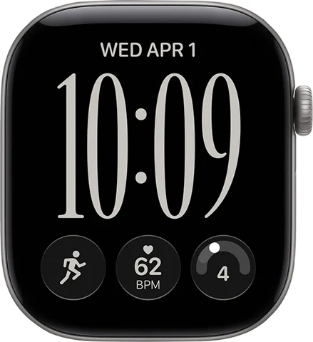 Watch Series 12 (GPS) NO STRAP, Space Grey Aluminium, 46mm