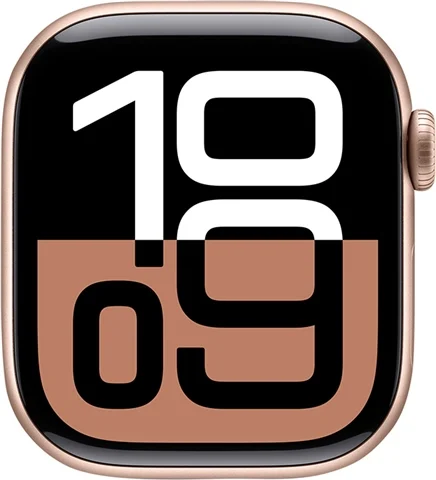 Watch Series 10 (GPS) NO STRAP, Rose Gold Aluminium