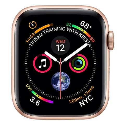 Watch Series 4 (GPS) NO STRAP, Gold Aluminium, 40mm