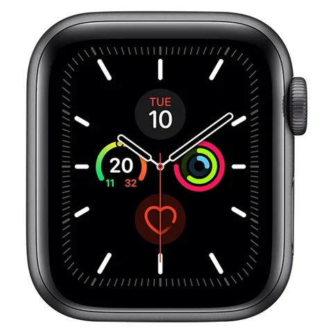 Watch Series 5 (GPS) NO STRAP, Space Grey Aluminium, 40mm