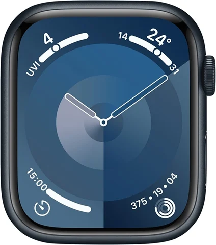 Watch Series 9 (GPS) NO STRAP, Midnight Aluminium, 45mm